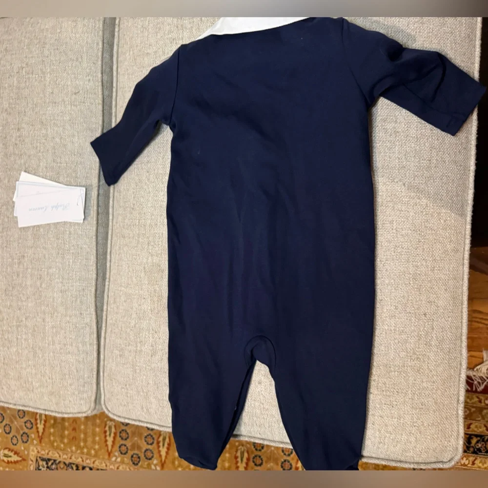 NWT Ralph Lauren Nutcracker Embroidered‎ Onesie Winter Special Occasion